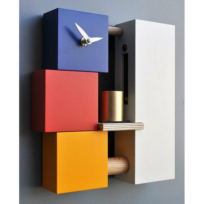 Bell Mondrian Wall Clock - Made in Italy - Time for a Clock