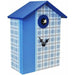 Scozzese Denim Textile Collection Cuckoo Clock - Made in Italy - Time for a Clock