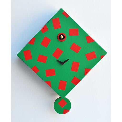 Cucù Square Cuckoo Clock - Made in Italy - Time for a Clock