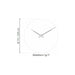 Nomon Axioma 4 N Wall Clock - Made in Spain - Time for a Clock