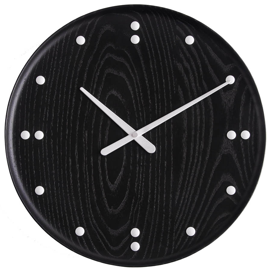 Finn Juhl - FJ Black Wood Clock by Architectmade - Made in Denmark