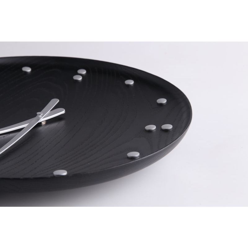 Finn Juhl - FJ Black Wood Clock by Architectmade - Made in Denmark