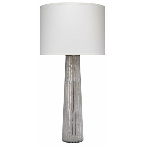 Jamie Young - Striped Silver Pillar Table Lamp - Time for a Clock