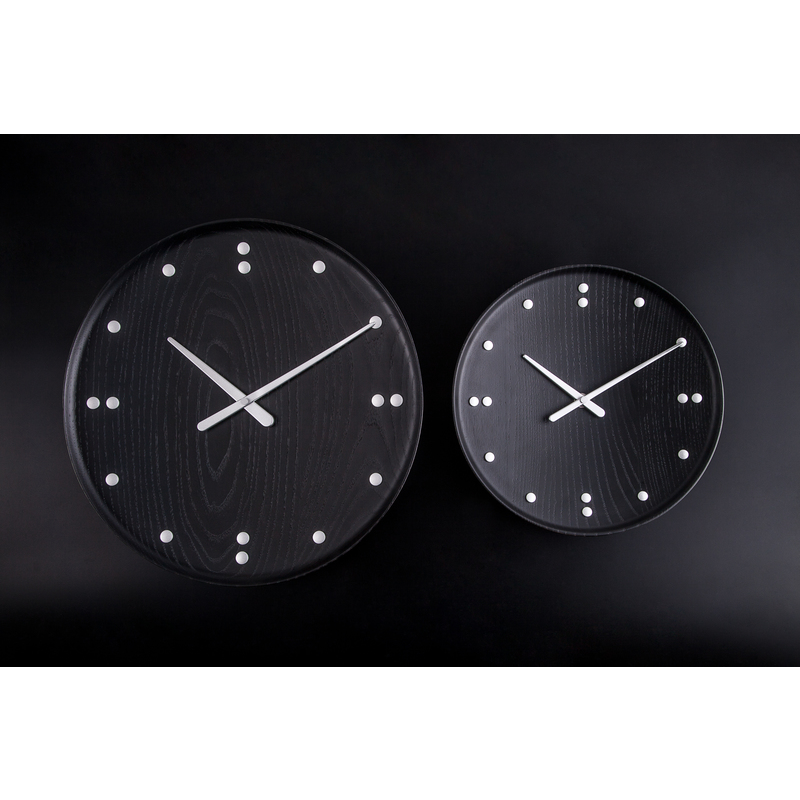 Finn Juhl - FJ Black Wood Clock by Architectmade - Made in Denmark