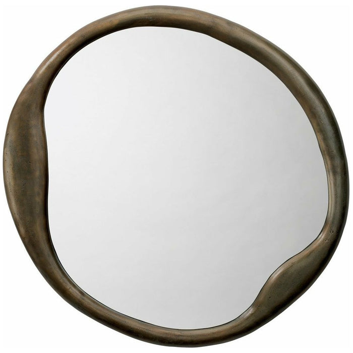 Jamie Young - Organic Round Mirror - Time for a Clock