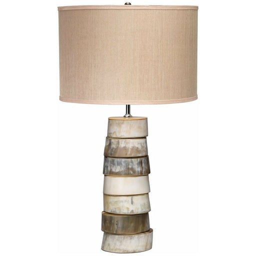 Jamie Young - Stacked Horn Table Lamp - Time for a Clock