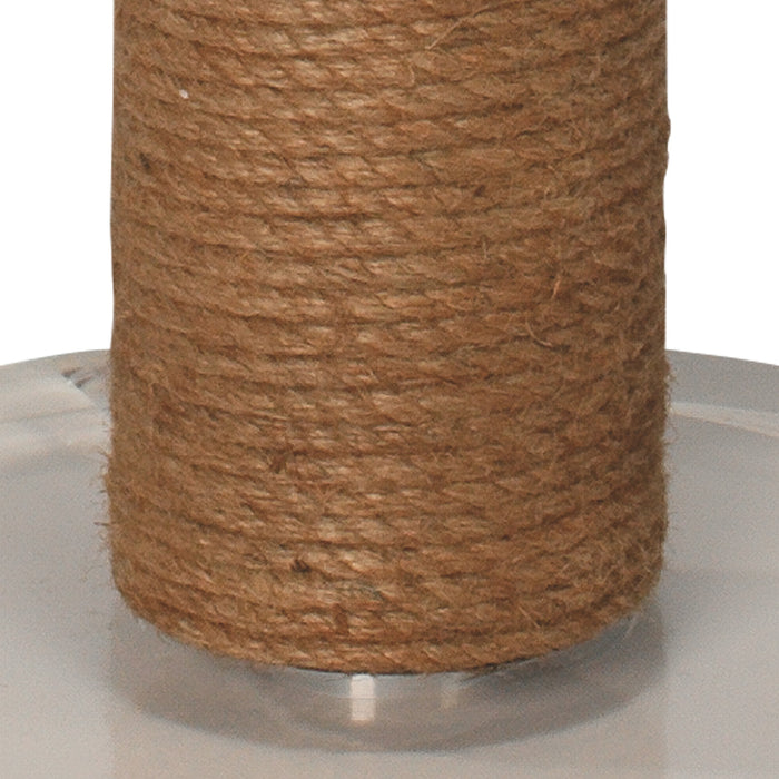 Jamie Young - Cylinder Jute Floor Lamp - Time for a Clock