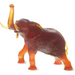 Daum - Crystal Elephant in Amber by Jean-François Leroy - Time for a Clock