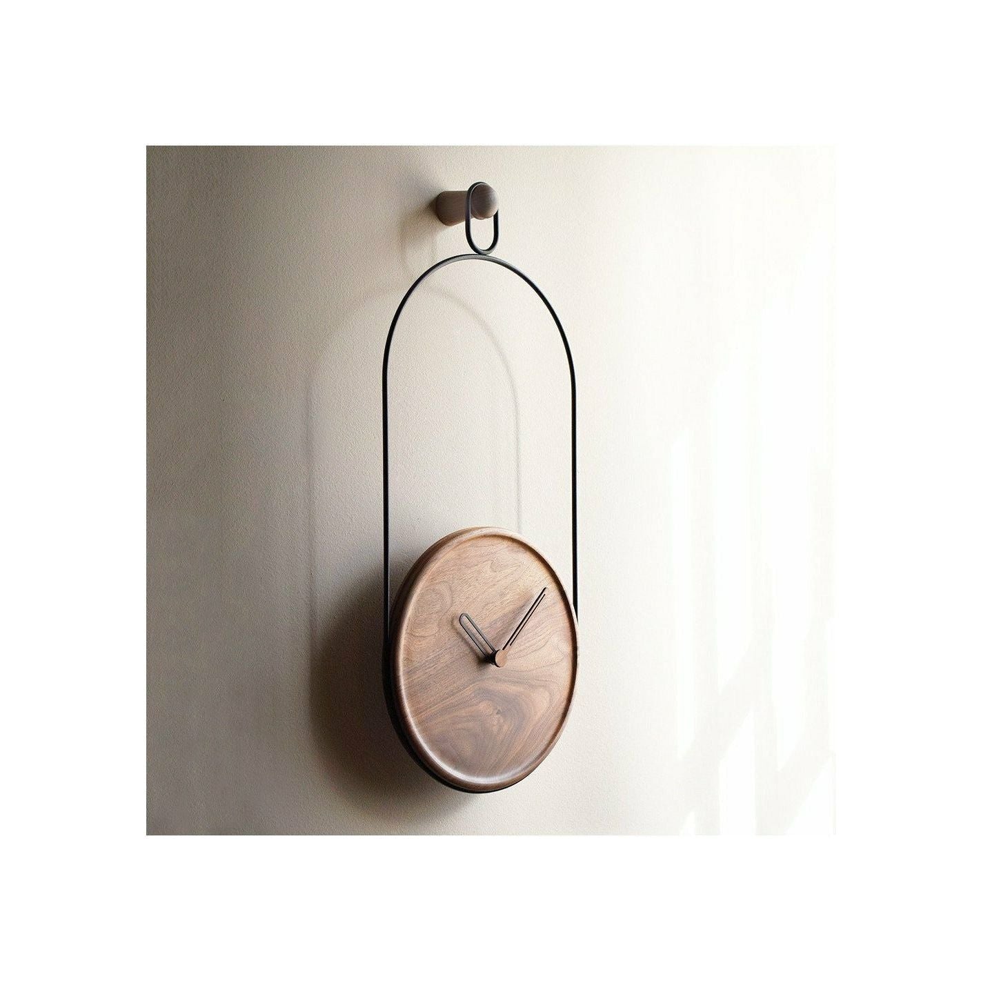 Artisan Walnut and Copper handmade clock outlet