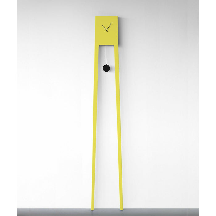 Covo Tiuku Standing Pendulum Clock - Contemporary Grandfather Clock by Ari Kanerva - Made in Italy - Time for a Clock