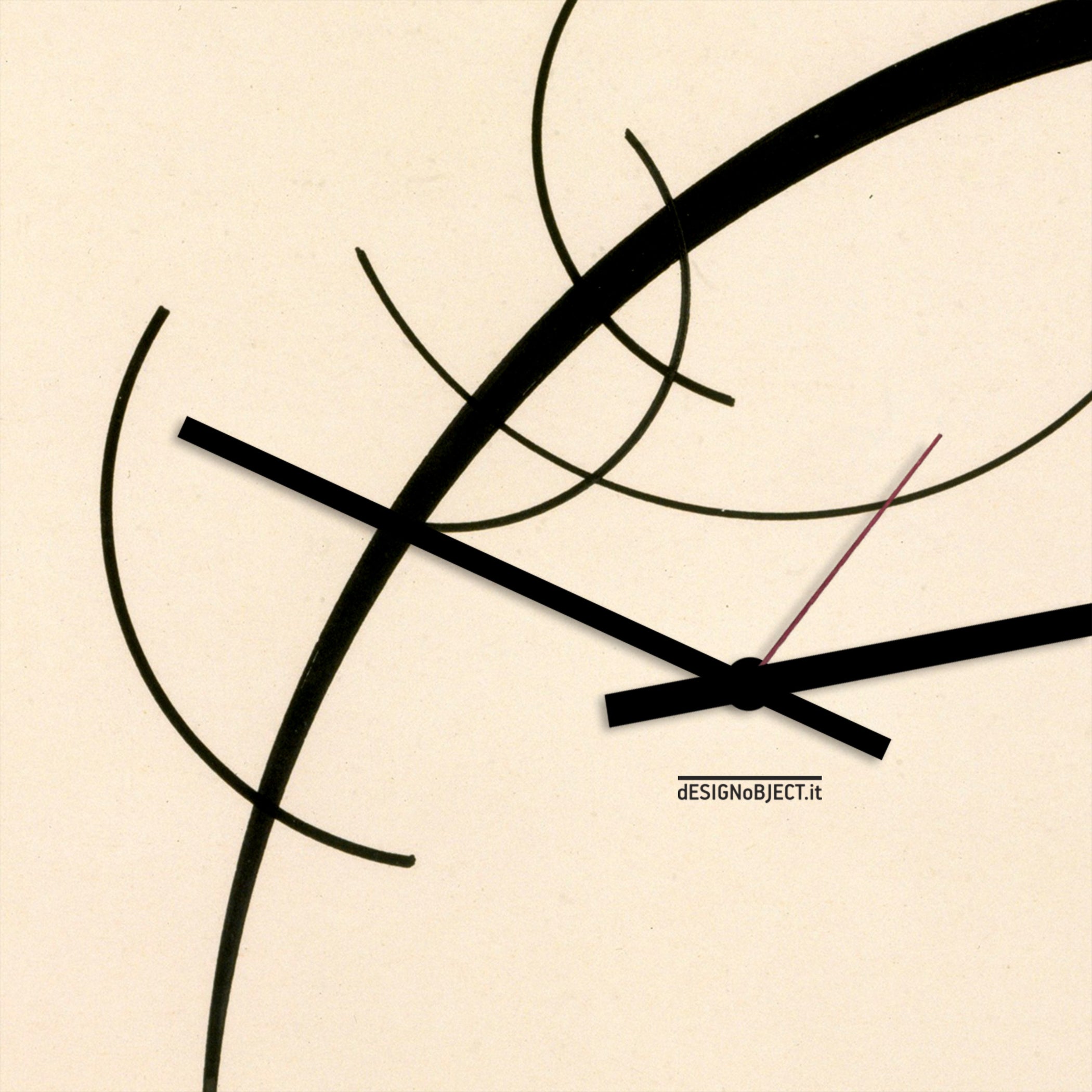 Design Object - Kandinsky Wall Clock - Made in Italy | Time For a Clock ...