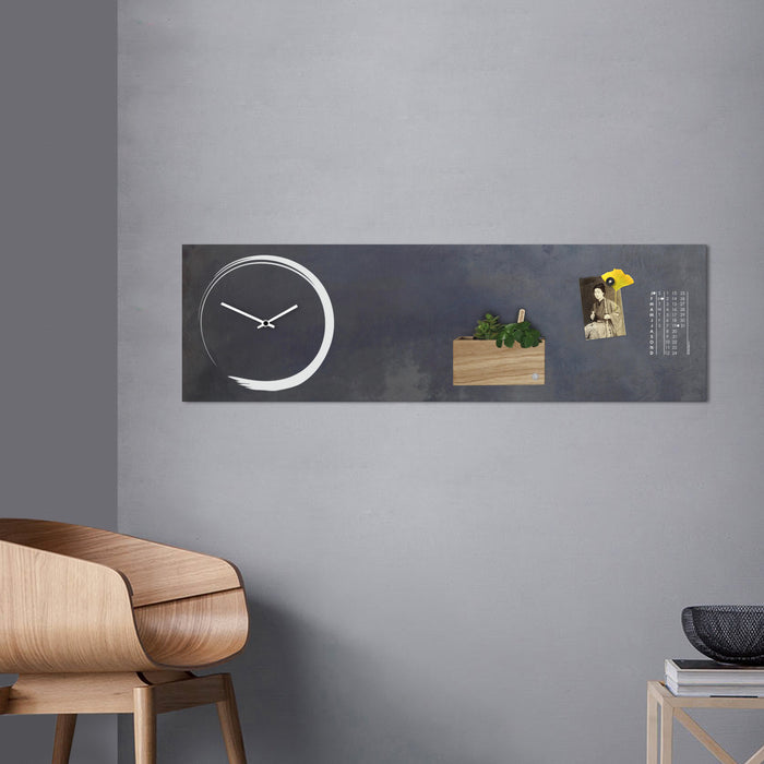 Design Object - Wall Clock /Board ZEN - Made in Italy