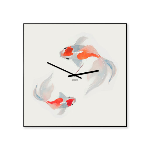 Design Object - Koi Wall Clock - Made in Italy - Time for a Clock