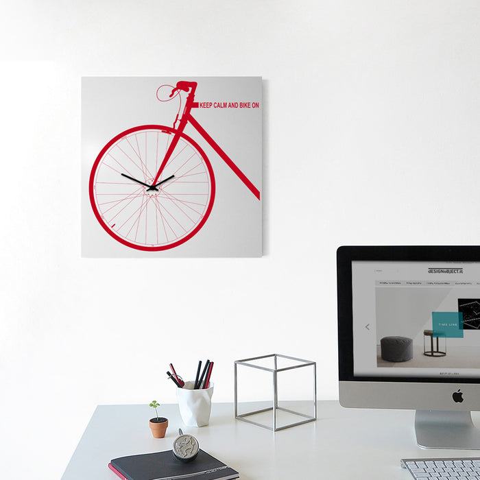 Design Object - Bike Wall Clock - Made in Italy - Time for a Clock