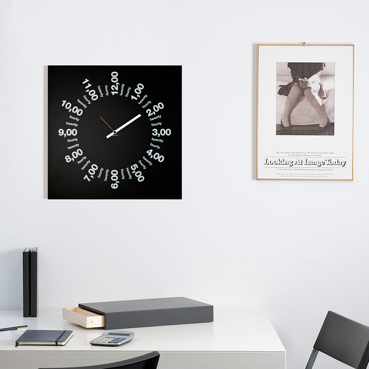 Design Object - Only Hours Black Wall Clock | Time For a Clock — Time ...