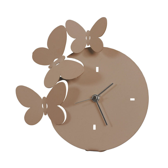 Arti e Mestieri Butterfly Table Clock - Made in Italy