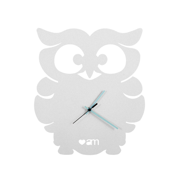 Arti e Mestieri Owl Wall Clock - Made in Italy