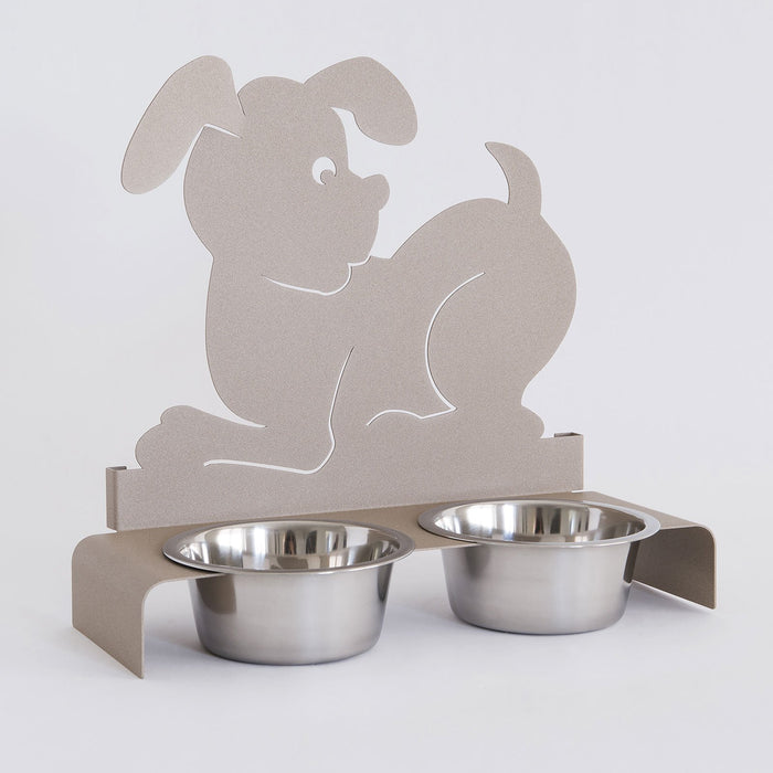 Arti e Mestieri Dog Food Bowl Holder - Made in Italy
